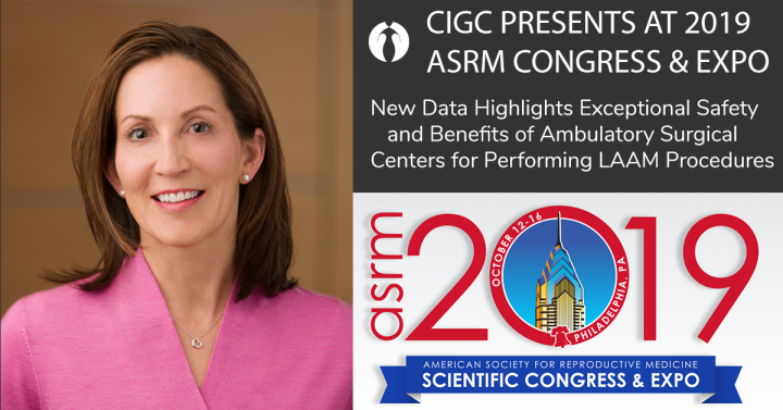 CIGC presents at 2019 ASRM Congress & Expo