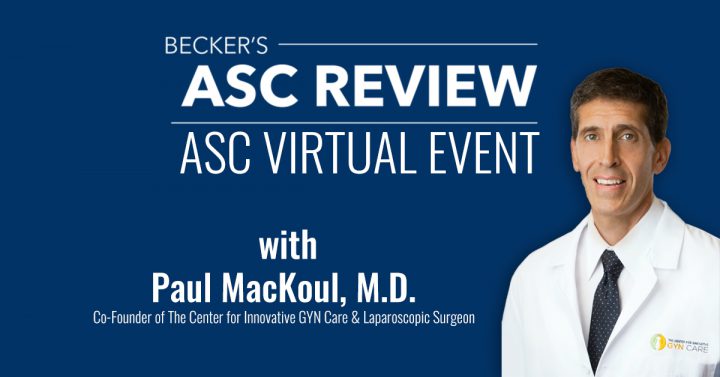 Becker's ASC Review, ASC virtual event