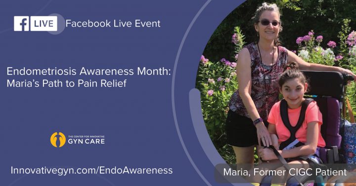 Endometriosis Awareness Month: Maria's Path to Pain Relief event
