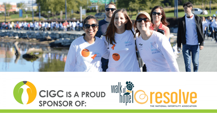 CIGC is a proud sponsor of Resolve, the National Infertility Association