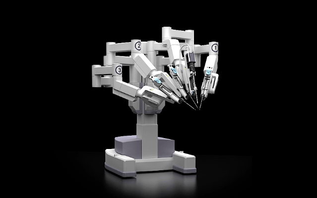 Robotic surgery machine
