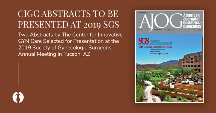 CIGC abstracts to be presented at 2019 SGS